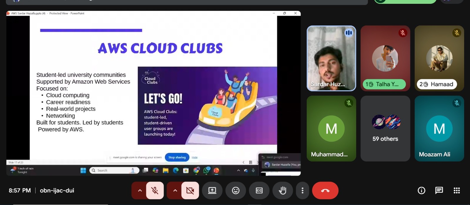 Explore AWS with AWS Student Builder Group BZU (formerly AWS Cloud Club)